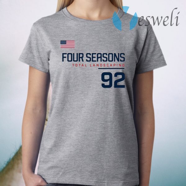 Four Seasons Total Landscaping White T-Shirt