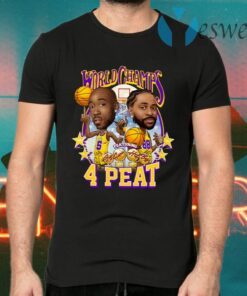 Freddie Gibbs World Champs 4 Peat T-Shirts