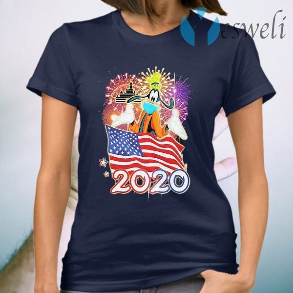 Goofy Mask American Flag 2020 T-Shirt