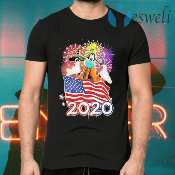 Goofy Mask American Flag 2020 T-Shirts