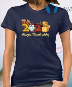 Happy Thanksgiving 2020 Turkey Mask Toilet paper Coronavirus T-Shirt