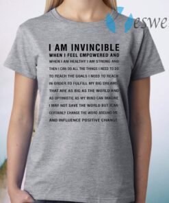 I Am Invincible T-Shirt