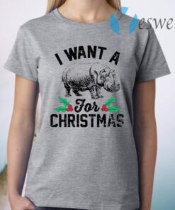 I Want A Hippopotamus For Christmas T-Shirt