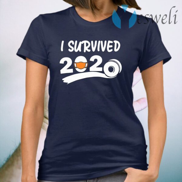 I survived 2020 face mask T-Shirt