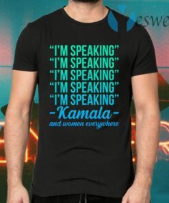 I’m Speaking Kamala Harris & Women Everywhere Feminist T-Shirts