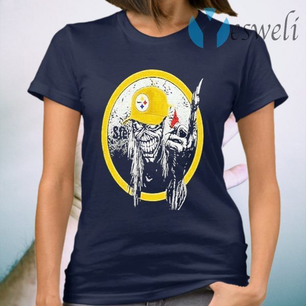 Iron Maiden fuck Pittsburgh Steelers 2020 T-Shirt