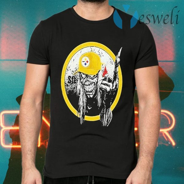 Iron Maiden fuck Pittsburgh Steelers 2020 T-Shirts