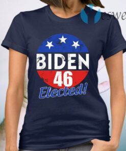 Joe Biden 46 Elected Celebrate Joe Biden 46th President Of America 2020 Wining Retro Vintage T-Shirt