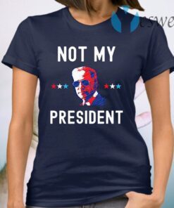 Joe Biden Not My President Black T-Shirt