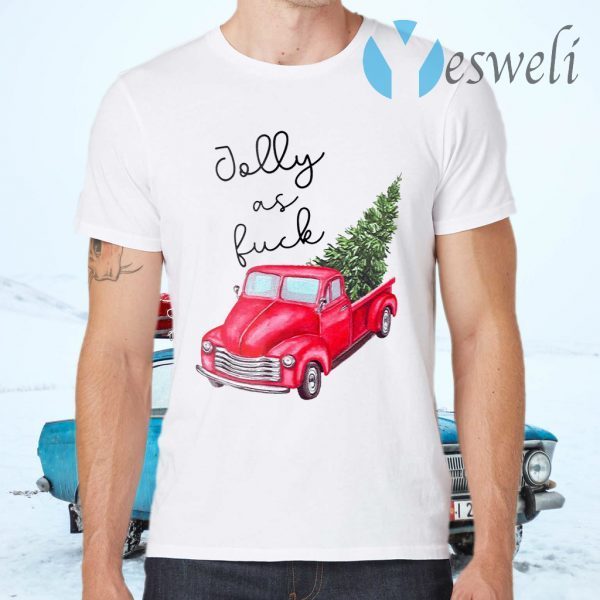 Jolly As Fuck Vintage Red Truck T-Shirts