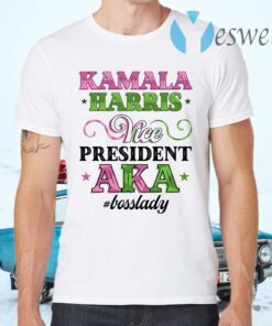 Kamala Harris Vice President Aka Bosslady Aka Sorority 1908 T-Shirts