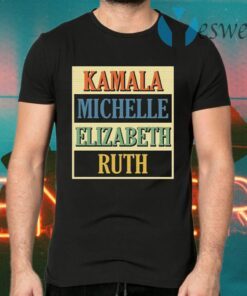 Kamala Michelle Elizabeth Ruth Retro Vintage T-Shirts