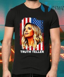 Kayleigh Mcenany Truth Teller American Flag T-Shirts