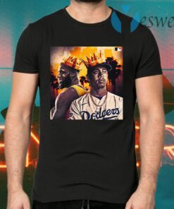 King LA Lakers Kobe Bryant and LA Dodgers Mookie Betts T-Shirts