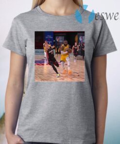 Lebron James Shoves Tyler Herro T-Shirt