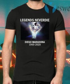 Legends Neverdie Diego Maradona 1960-2020 T-Shirts