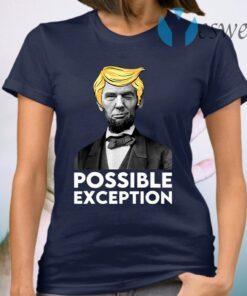 Lincoln Winking With Trump Hair Election Vote Republican T-Shirt