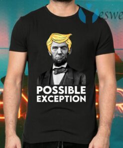 Lincoln Winking With Trump Hair Election Vote Republican T-Shirt