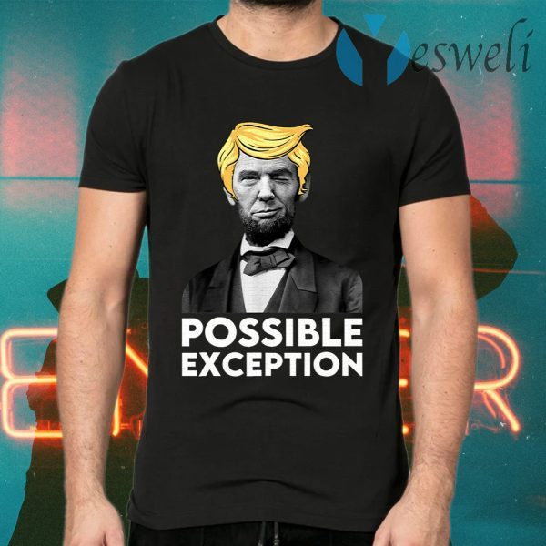 Lincoln Winking With Trump Hair Election Vote Republican T-Shirt