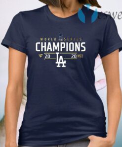 Los Angeles Dodgers 2020 World Series Champions T-Shirt