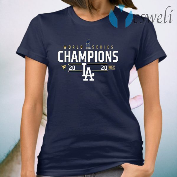 Los Angeles Dodgers 2020 World Series Champions T-Shirt