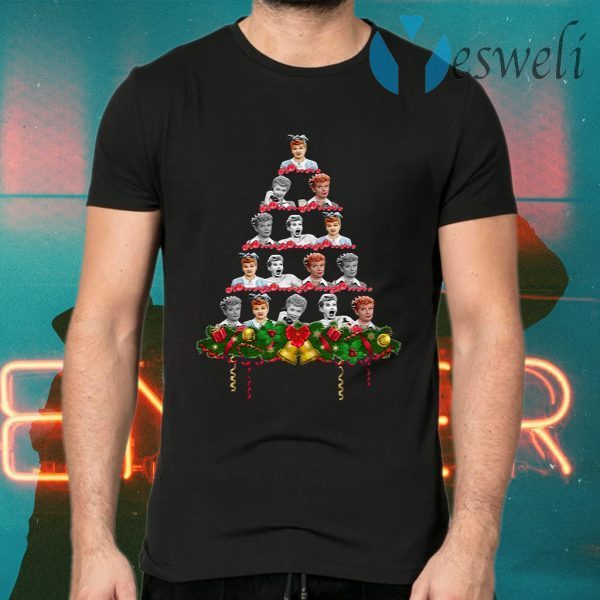 Lucille Ball Christmas Tree T-Shirts