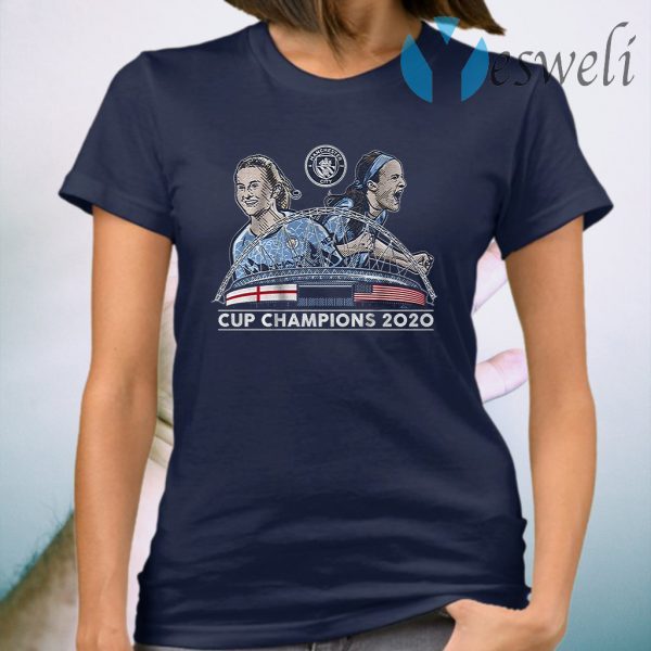 Man city 2020 cup champions T-Shirt