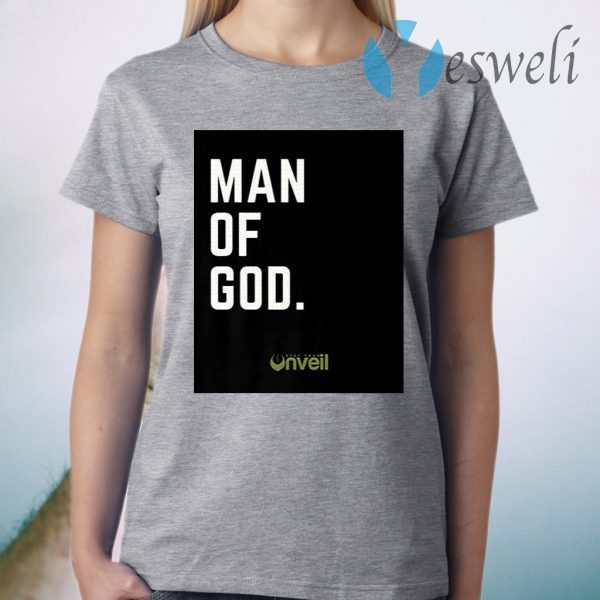 Mens Unveil Brand Man of God T-Shirt