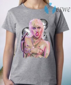 Miley Cyrus Midnight Sky Disco T-Shirt