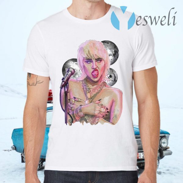 Miley Cyrus Midnight Sky Disco T-Shirts