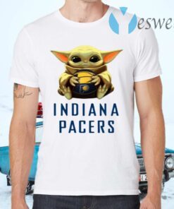NBA Basketball Indiana Pacers Star Wars Baby Yoda T-Shirts