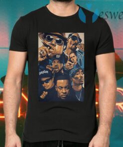 Notorious Big Snoop Dogg Ice Cube Eminem Tupac T-Shirts