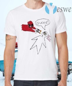 Ouchie Sketch Deadpool T-Shirts