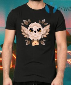 Owl Mail Of Leaves T-Shirts