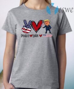 Peace Love Trump T-Shirt