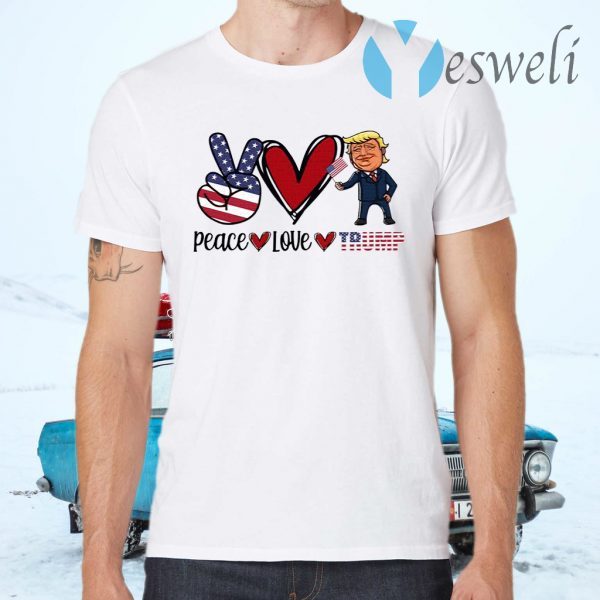 Peace Love Trump T-Shirts