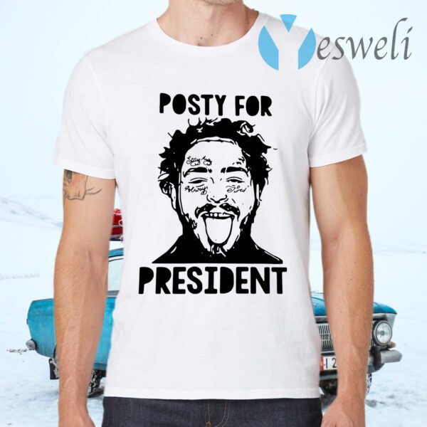 Posty For President Post Malone T-Shirts