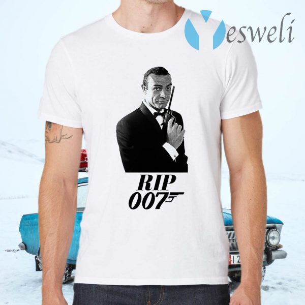 RIP Sean Connery 007 Thank You For The Memories Shirt T-Shirts