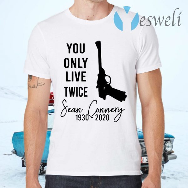 RIP Sean Connery You Only Live Twice 1930 2020 T-Shirts