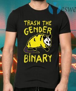 Raccoon Trash The Gender Binary T-Shirts