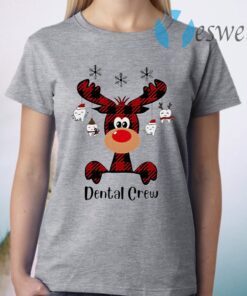 Reindeer Dispatcher Dental Crew Christmas T-Shirt