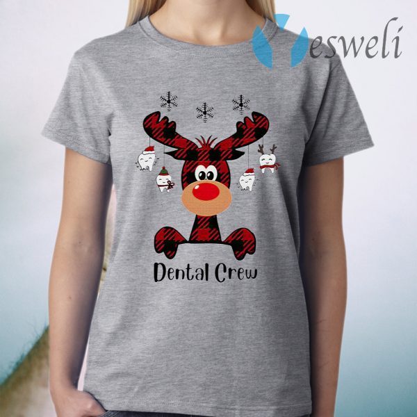 Reindeer Dispatcher Dental Crew Christmas T-Shirt