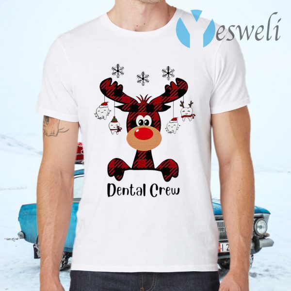 Reindeer Dispatcher Dental Crew Christmas T-Shirts