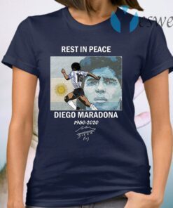 Rest In Peace Diego Maradona 1960-2020 T-Shirt