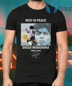 Rest In Peace Diego Maradona 1960-2020 T-Shirts