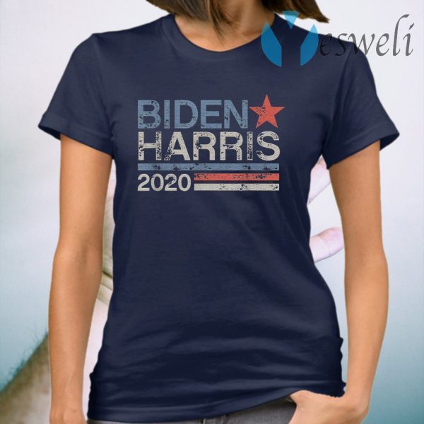 Retro Biden Harris 2020 Vintage Distressed Design T-Shirt