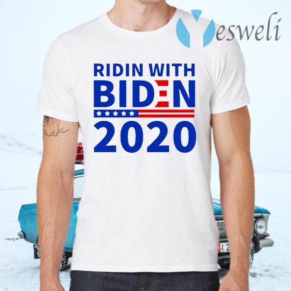 Ridin with Biden 2020 election T-Shirts