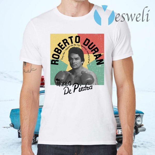 Roberto Duran Manos De Piedra T-Shirts