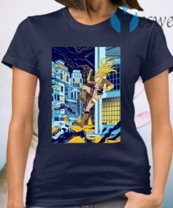 Rwby Grimm Street Fight Yang T-Shirt