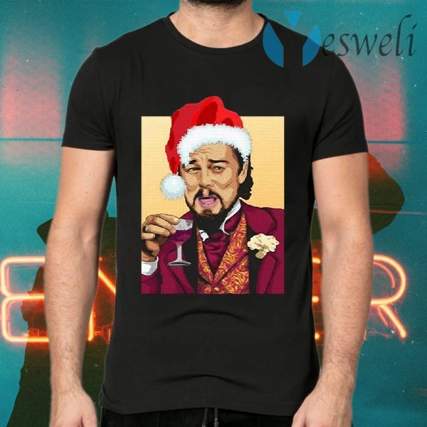 Santa Leonardo DiCaprio Christmas T-Shirts